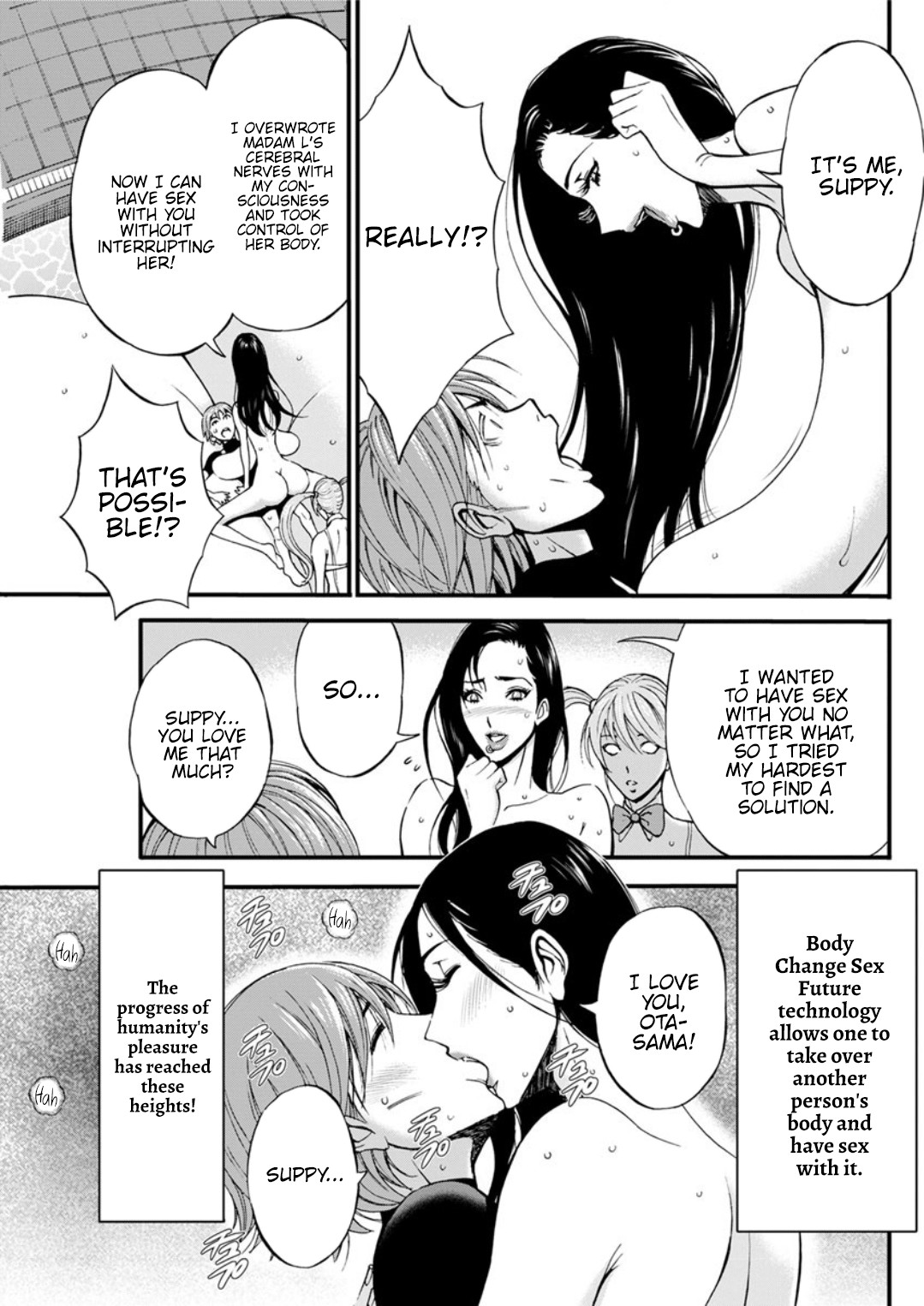 Hentai Manga Comic-The Otaku In 2200 A.D.-Read-464